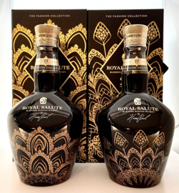 Royal Salute 21 Y  Harris Reed  the Fashion Collection edition 2 set/ 2 fles