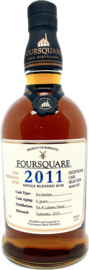 Foursquare Single blended Rum 2011  12y bourbon cask