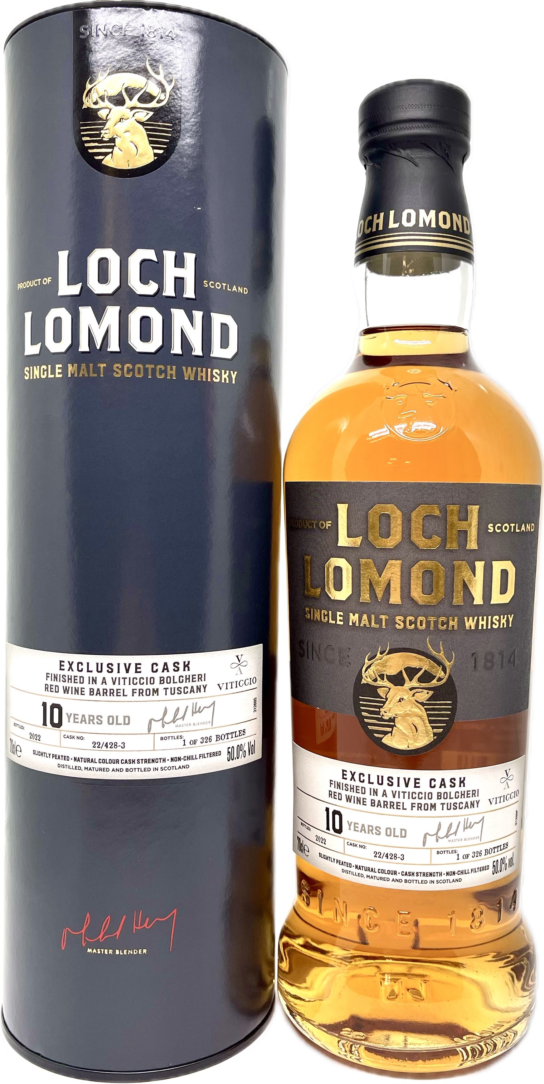 Loch Lomond 10Y Exclusive Cask Viticcio Bolgheri red wine