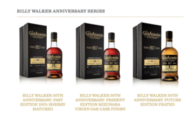 GlenAllachie Billy Walker 50th Anniversary Set  €1.499,99