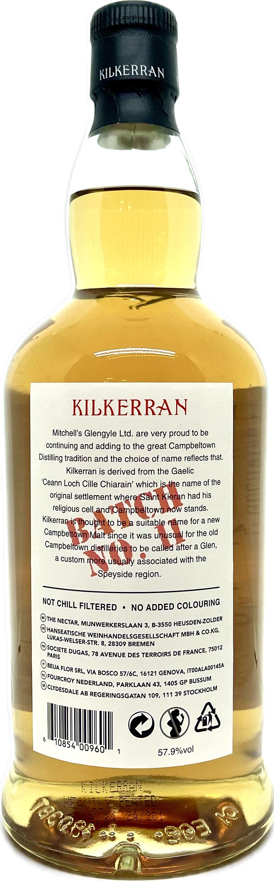 Kilkerran Heavily Peated Batch 11