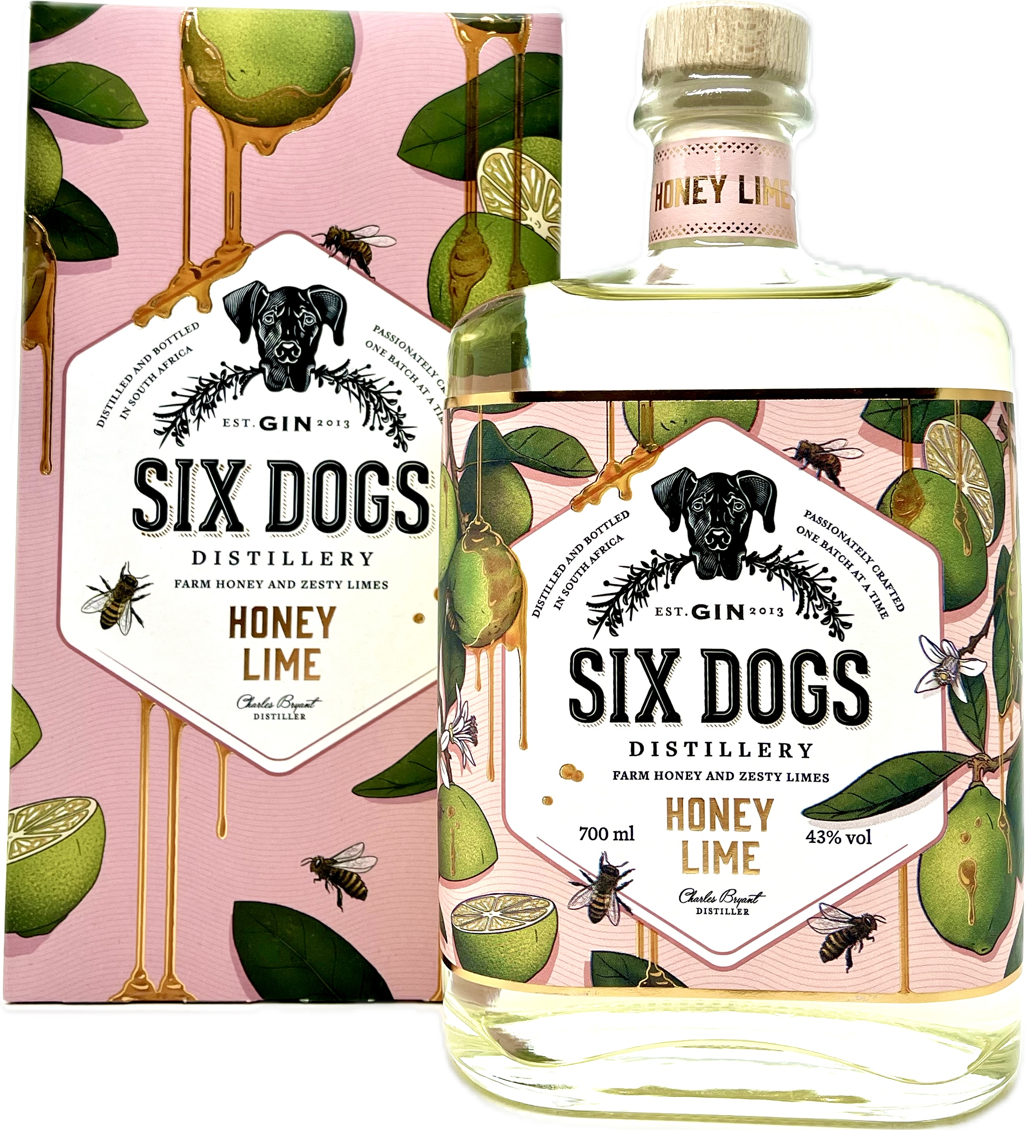 Six Dogs Honey Lime  Gin