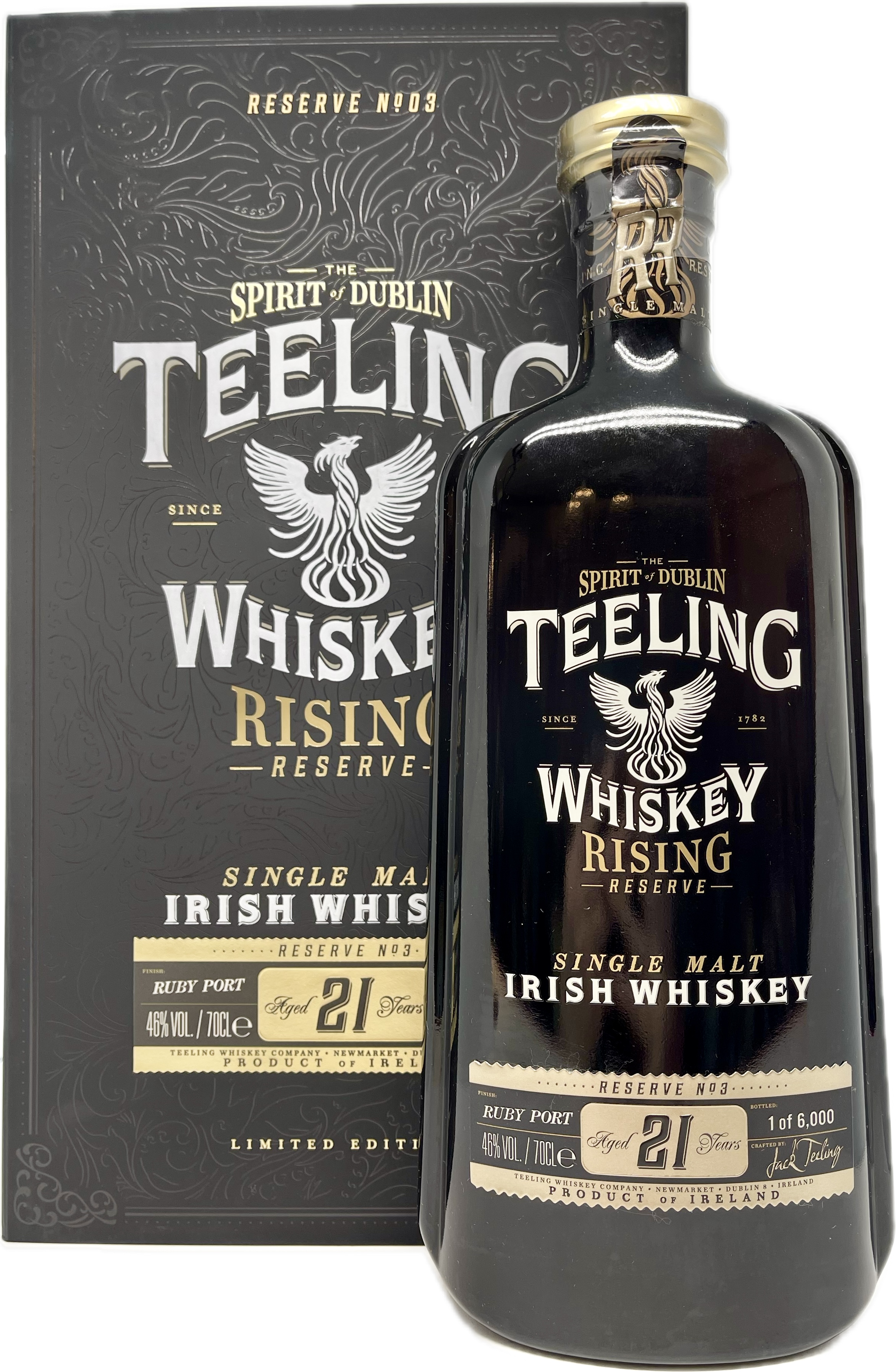 Teeling 21Y Single Malt ruby Port cask