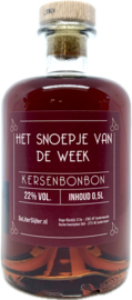 Het Snoepje van de week Kersenbonbon likeur 0.5L