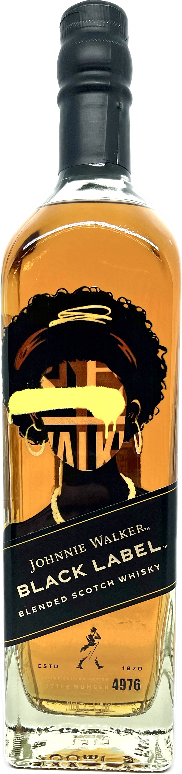 Johnnie Walker Black Label  Andy Gellenberg AI (fles 4976)