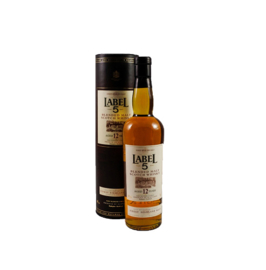 Label 5 12 Y Blended Malt
