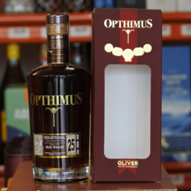 Opthimus Rum 25 Y solera on malt whisky casks