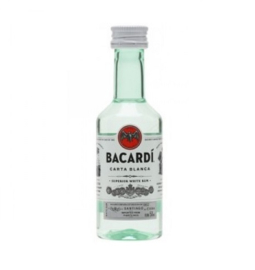 Bacardi Carta Blanca Miniatuur 0.05L