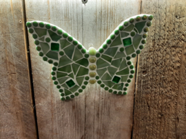 Vlinder groen groot