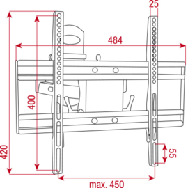 DMT PLB-4 Adjustable bracket