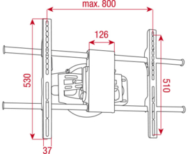 DMT PLB-3 Adjustable bracket