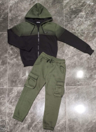 Army groene jogg pants