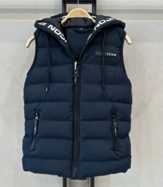 Stoere ICON donker blauw bodywarmer