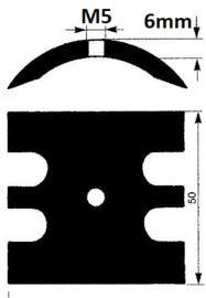 Johnson F7b 6mm kam Johnson 01-42679 Jabsco 934-0000