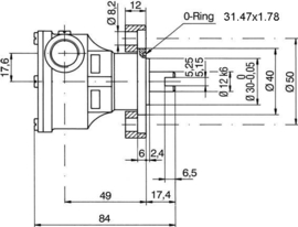 Lister Petter Alpha 20 Alpha30 impellerpomp