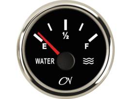 CN Water meter black / chrome
