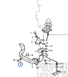 Volvo Penta 840845 engine mount