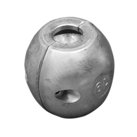 Schroefas anode zink 19mm bol vorm
