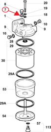 Delphi fuel filter lewd screw seal