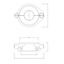 Volvo Penta 130S 150S Saildrive Zinkanode Volvo Penta 3888305