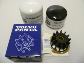 Volvo Penta 2003T (Turbo) service set (originele Volvo Penta impeller)