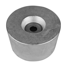 Vetus round anode zinc with steel insert Ø78 H45