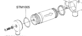 Vetus M3.10 Vetus M4.14 Vetus P4.21 Vetus P4.25 Tube bundle O-ring Vetus STM1005