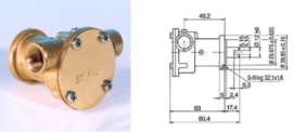 Bukh DV10 Bukh DV20 Bukh DV24 Bukh DV32 Impellerpumpe