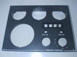 Volvo Penta 860182 instrument panel deluxe
