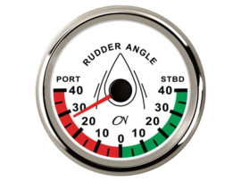 CN Roerstandmeter wit / chroom