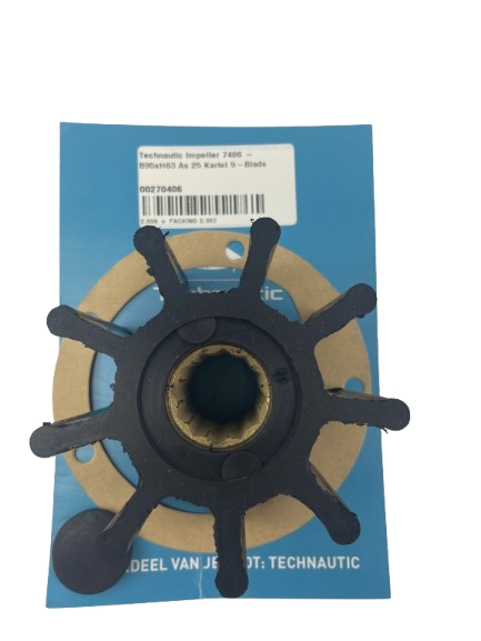 Impeller Technautic 7406 Johnson 09-1029B Jabsco 0083600