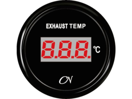 CN Digitale uitlaattemperatuurmenter zwart (pydrometer)