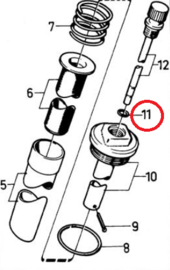 Volvo Penta dipstick seal