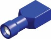 Kabelschoen blauw vrouw volledig geisoleerd 6,3X0,8