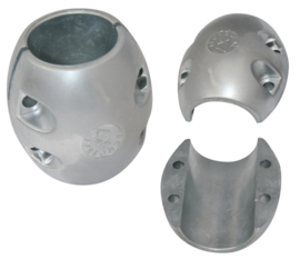 Propeller shaft anode aluminum 25mm spherical shape