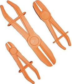 Hose clamping pliers set 3 pieces