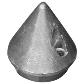 Max Prop conische anode zink voor 2 blad schroef