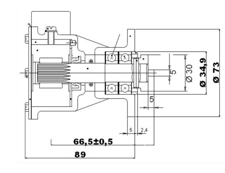 Peugeot Indenor Impellerpumpe DTN XDP 4.88 Peugeot Indenor XDP 4.90