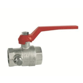 Ball valve 1/2 with frost protection drain