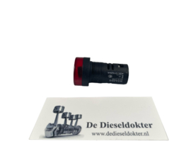 Alarm buzzer met rood lamp 12 Volt