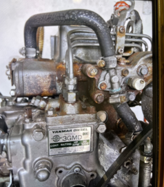 Yanmar 3GM Kühlwasserschlauch Thermostatgehäuse Auslass 128370-49020