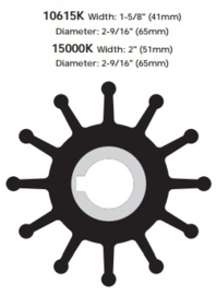 Sherwood 10615K-SHW impeller