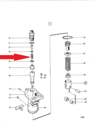 Pressure valve spring