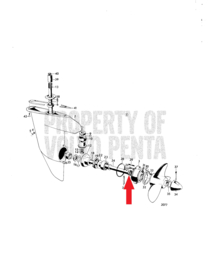 Volvo Penta SternDrive AQ100 Propellerwellendichtung 804209