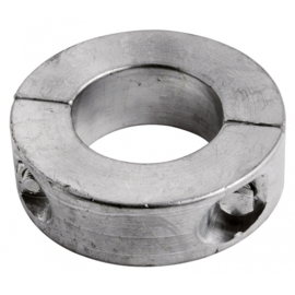 Schroefas anode zink 19mm ringvorm