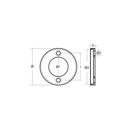 Volvo Penta 100B 100S AQ80 zinc anode Volvo Penta 875810