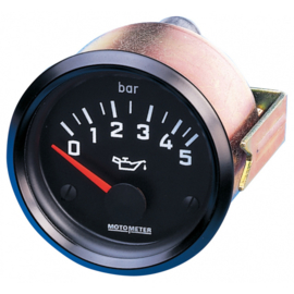 Moto oil pressure gauge 0-5 bar 12 volt