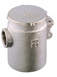 Koelwaterfilter wierpot 3/4” compact met brons deksel