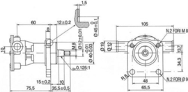 Volvo Penta MD2010 Volvo Penta MD2020 MD2030 MD2040 impellerpomp Volvo Penta 3580944