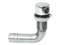 Tank vent stainless steel angled 16mm